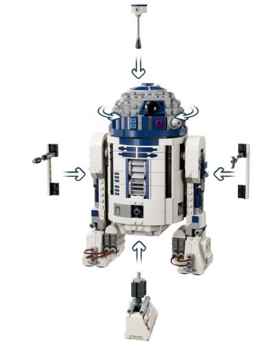 Constructor LEGO Star Wars - Droid R2-D2 (75379) - 5