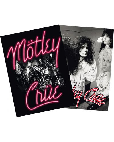 Mini set de postere GB eye Music: Motley Crue - Neon & Straightjackets - 1