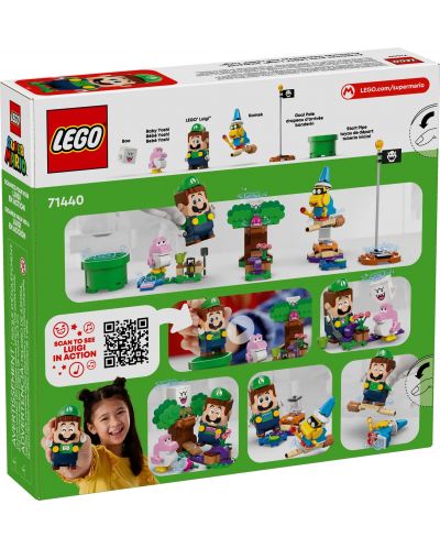 Constructor  LEGO Super Mario - Aventuricu Luigi (71440) - 2