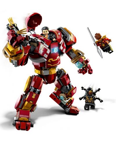 Constructor LEGO Marvel - Hulkbuster: Bătălia de la Wakanda (76247) - 3