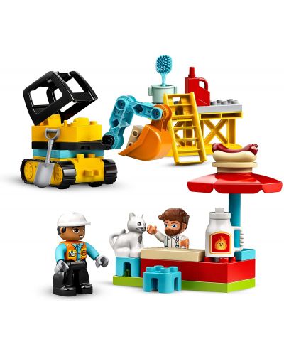 Constructor Lego Duplo Town - Macara de constructie (10933) - 5