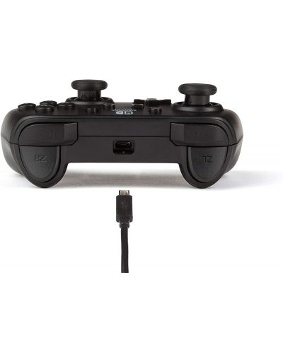 PowerA Controller - Controler cu fir pentru Nintendo Switch, negru mat - 5