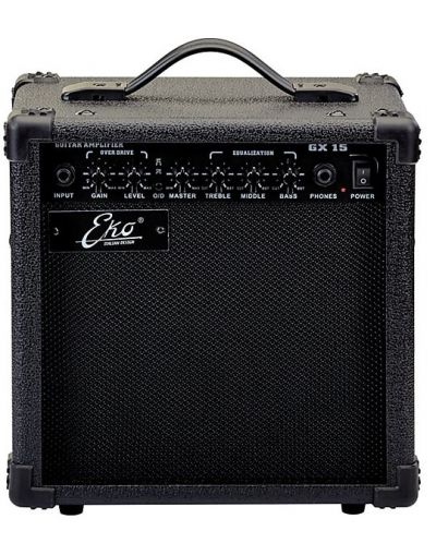 Set chitară electrica cu accesorii EKO - EG-11, negru - 7