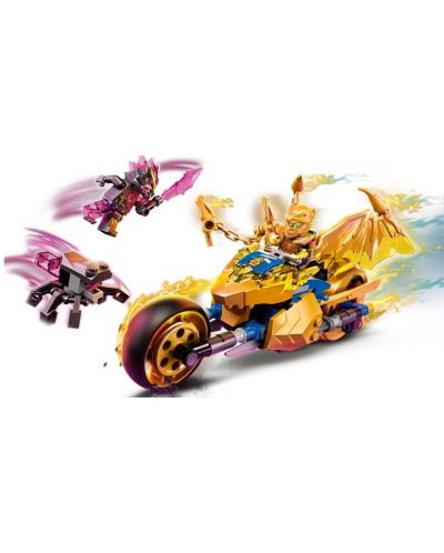 LEGO Ninjago Builder - Bicicleta dragonului de aur a lui Jay (71768) - 3