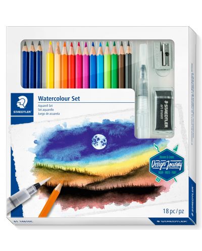 Staedtler Watercolour DJ set de creioane - 18 bucăți - 1