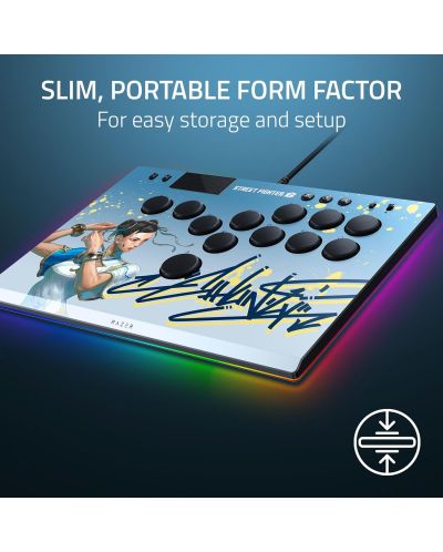 新品未使用！Razer Kitsune SF6 Chun-Li Edition Controller Razer - Kitsune, SF6 Chun-Li Ed., PS5/PC | Ozone.ro