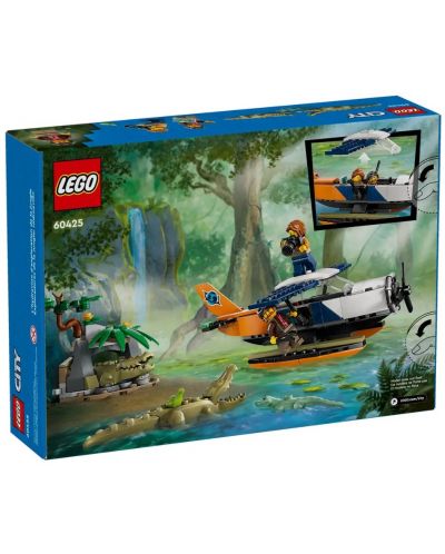 Constructor  LEGO City - Hidroavionul unui explorator al junglei (60425) - 2