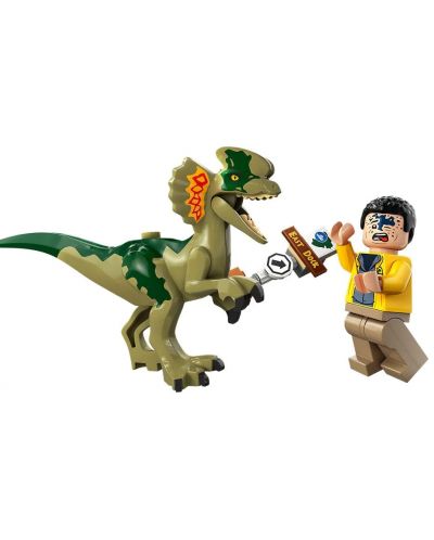 Set de construcție LEGO Jurassic World - Ambuscadă Dilophosaurus (76958) - 6