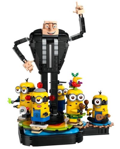 Constructor LEGO Minions - Gru și Minionii (75582)  - 3