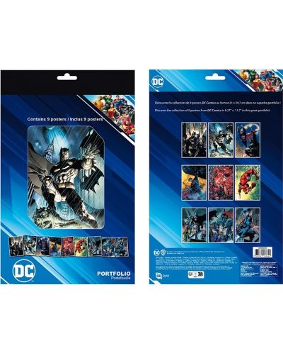 Set mini postere ABYstyle DC Comics: Justice League - 1