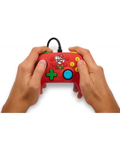 Controller PowerA - Nano, cu fir, pentru Nintendo Switch, Mario Medley - 6
