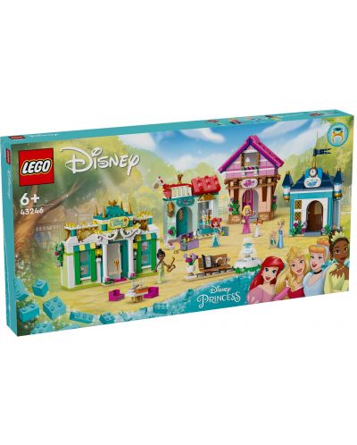 Constructor LEGO Disney - Aventura pieței prințeselor (43246) - 1