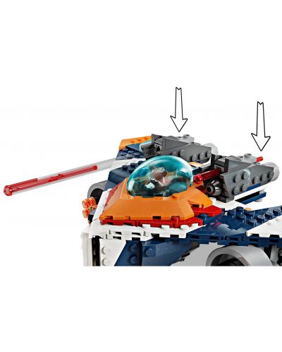 Constructor LEGO Marvel Super Heroes -Nava Warbird a lui Rocket împotriva lui Ronan (76278) - 6