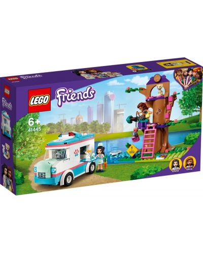 Set de construit Lego Friends - Ambulanta clinicii veterinare (41445) - 1