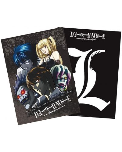 GB eye Animation: Set mini poster Death Note - L & Group - 1