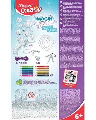 Set accesorii Maped Creativ - Magical Plastic  - 2