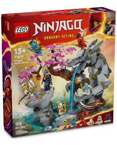 Constructor LEGO Ninjago - Sanctuarul Dragonstone (71819) - 1