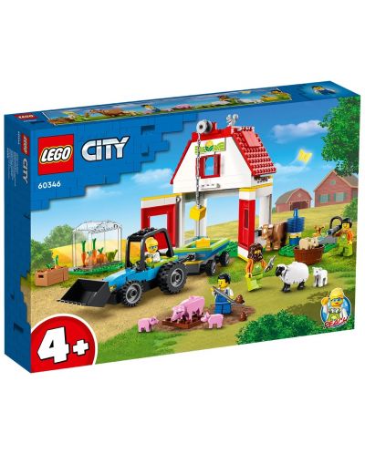 Constructor Lego City - Hambar si animale de ferma (60346) - 1