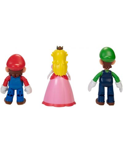 Set figurine de acțiune Jakks Pacific - Super Mario, 3 buc - 3