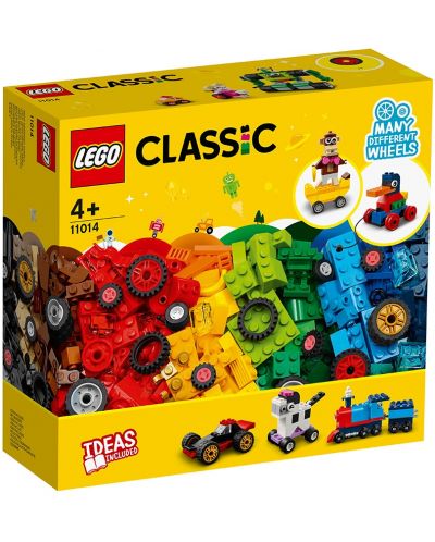 Set de construit Lego Classic - Caramizi si roti (11014) - 1