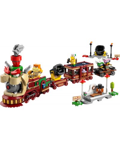 Constructor LEGO Super Mario - The Bowser Express Train (71437) - 3