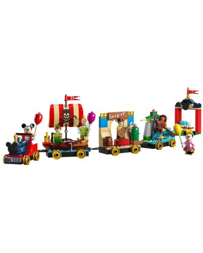 Set de construcție LEGO Disney - Tren festiv (43212) - 2