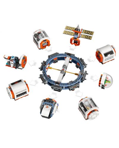 Constructor LEGO City - O stație spațială modulară (60433) - 3