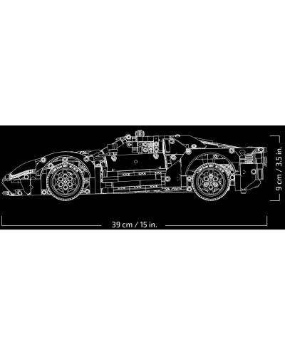 LEGO Technic Builder - 2022 Ford GT (42154) - 6