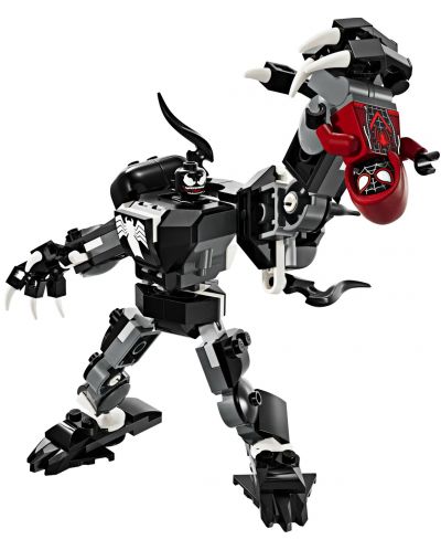 Constructor LEGO Marvel Super Heroes - Venom robotul vs. Miles Morales (76276) - 2