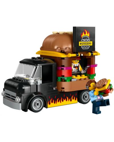 Constructor LEGO City - Un camion de burgeri (60404) - 3
