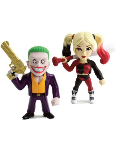 Set figurine Metals Die Cast Suicide Squad - The Joker & Harlley Quinn - 1