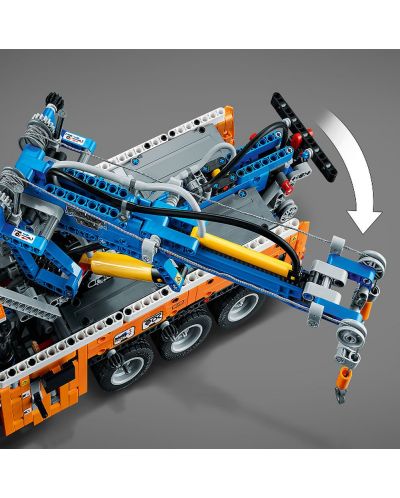 Constructor Lego Technic - Camion de remorcare de mare tonaj (42128) - 6