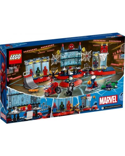 Set de construit Lego Marvel Super Heroes - Attack on the Spider Lair (76175) - 2