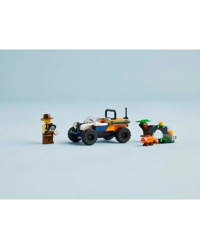 Constructor  LEGO City - Explorator al junglei pe ATV (60424)  - 7