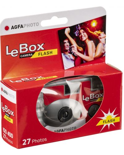 Aparat foto compact AgfaPhoto - LeBox 400/27 Flash color film - 2