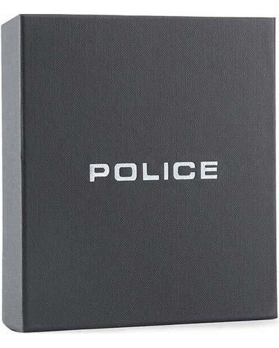 Husă din piele pentru carduri Police -  Caster, negru - 3