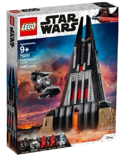 Constructor Lego Star Wars - Castelul lui Darth Vader (75251) - 1