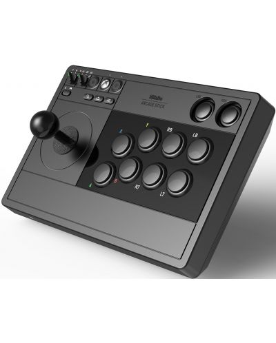 Controller 8BitDo - Arcade Stick, pentru Xbox One/Series X/PC, negru - 5