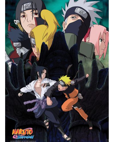 Set de mini postere ABYstyle Animation: Naruto Shippuden - Ninjas - 2