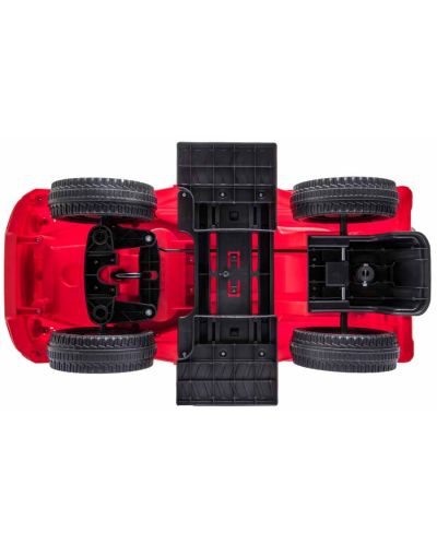 Mașină cu mâner Moni - Mercedes-Benz, roșu - 9