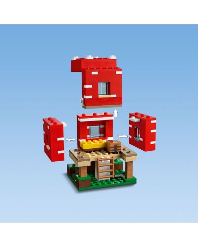 Constructor Lego Minecraft - Casa Ciuperca  (21179) - 5