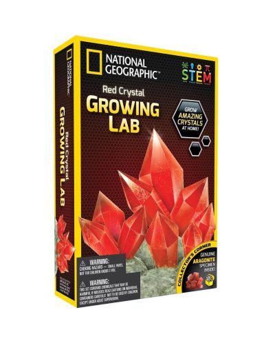 Set National Geographic Crystal Lab - Aragonit rosu - 3