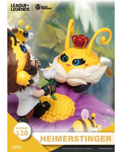 Set de statuete Beast Kingdom Games: League of Legends - Nunu & Beelump & Heimerstinger, 16 cm - 9