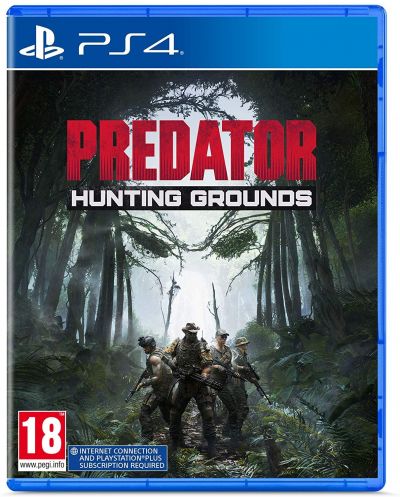 Controller - DualShock 4 - Magma Red, v2 + Predator: Hunting Grounds (PS4) - 3