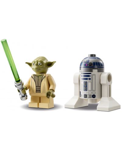 Constructor LEGO Star Wars - Interceptatorul stelar Jedi al lui Yoda (75360) - 7