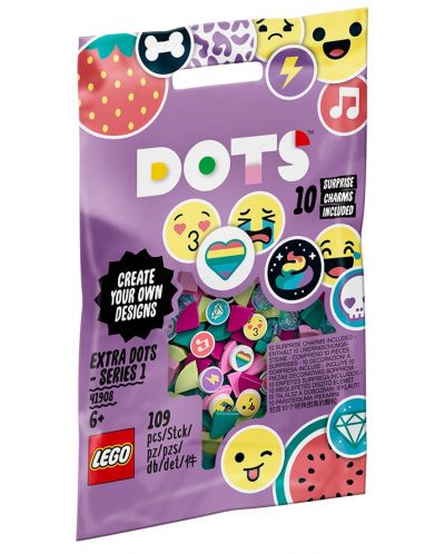 Set Lego Dots - Elemente surpriza pentru bratari (41908) - 1