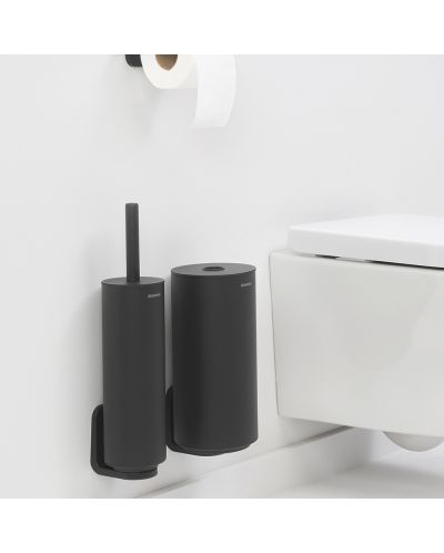 Set de 3 accesorii pentru toaletă Brabantia - MindSet, Mineral Infinite Grey - 4