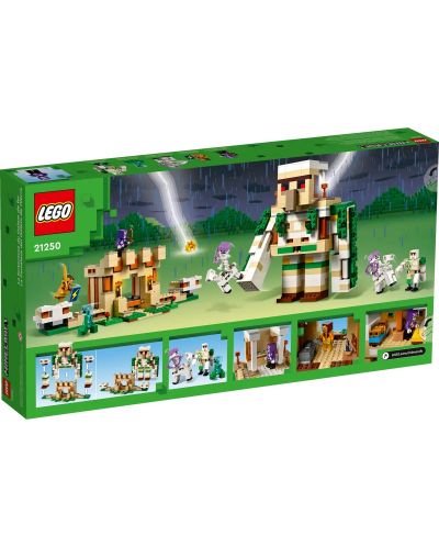 Constructor LEGO Minecraft - Cetatea Golemului de Fier (21250) - 9