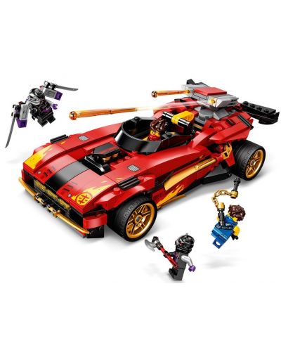 Set de construit Lego Ninjago - Atacator Ninja X-1 (71737) - 5
