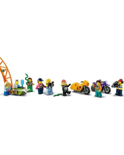 Constructor Lego City - Arena de cascadorii cu doua lupe (60339) - 5